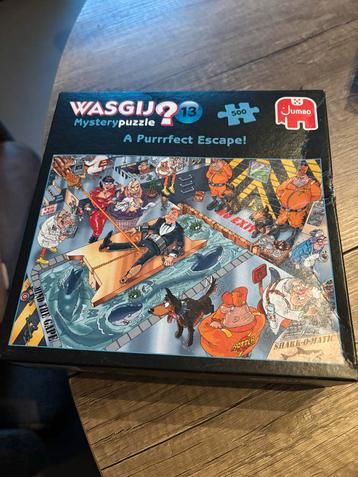 Wasgij 13 Mysterypuzzel - A Purrrfect Escape! 500 stukjes beschikbaar voor biedingen