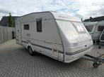 Sprite Super 450 + Voortent Mover Fietsendrager, Caravans en Kamperen, Frans bed, Bedrijf, Treinzit, 750 - 1000 kg
