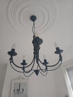 Mooie hanglamp met 5 armen, Huis en Inrichting, Lampen | Hanglampen, Klassiek, Ophalen of Verzenden, Zo goed als nieuw, Metaal