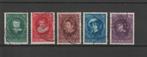 Nederland 1955, NVPH 666 t/m 670, Gestempeld., Verzenden, Na 1940, Gestempeld