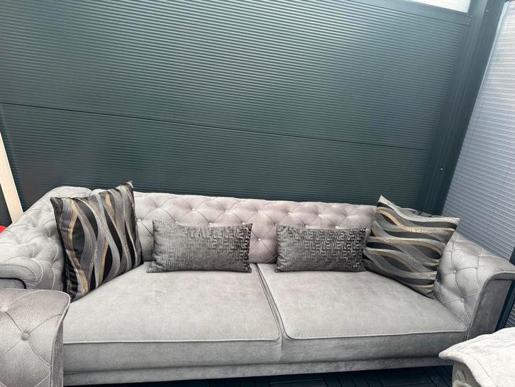 Istikbal Bank chester - 2-keer 2 zits, Huis en Inrichting, Banken | Bankstellen, Zo goed als nieuw, Rechte bank, Tweepersoons