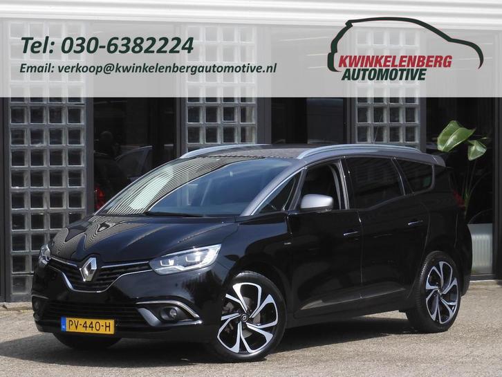 Renault Grand Scénic 1.2TCe BOSE/ 7-PEROONS/ LEER/ CAMERA/, Auto's, Renault, Te koop, Grand Scenic, ABS, Achteruitrijcamera, Airbags