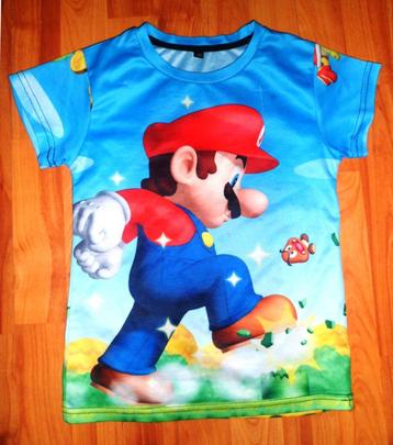 Shirt Super Mario maat 130  beschikbaar voor biedingen