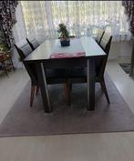 Complete inboedels, Huis en Inrichting, Tafels | Eettafels, Ophalen, Gebruikt, Rechthoekig, 50 tot 100 cm
