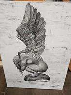 Engel schilderij, Ophalen of Verzenden