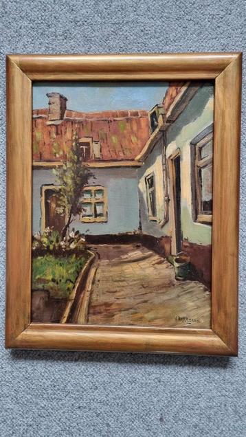 Schilderijtje Hans Kakebeen Welther beschikbaar voor biedingen