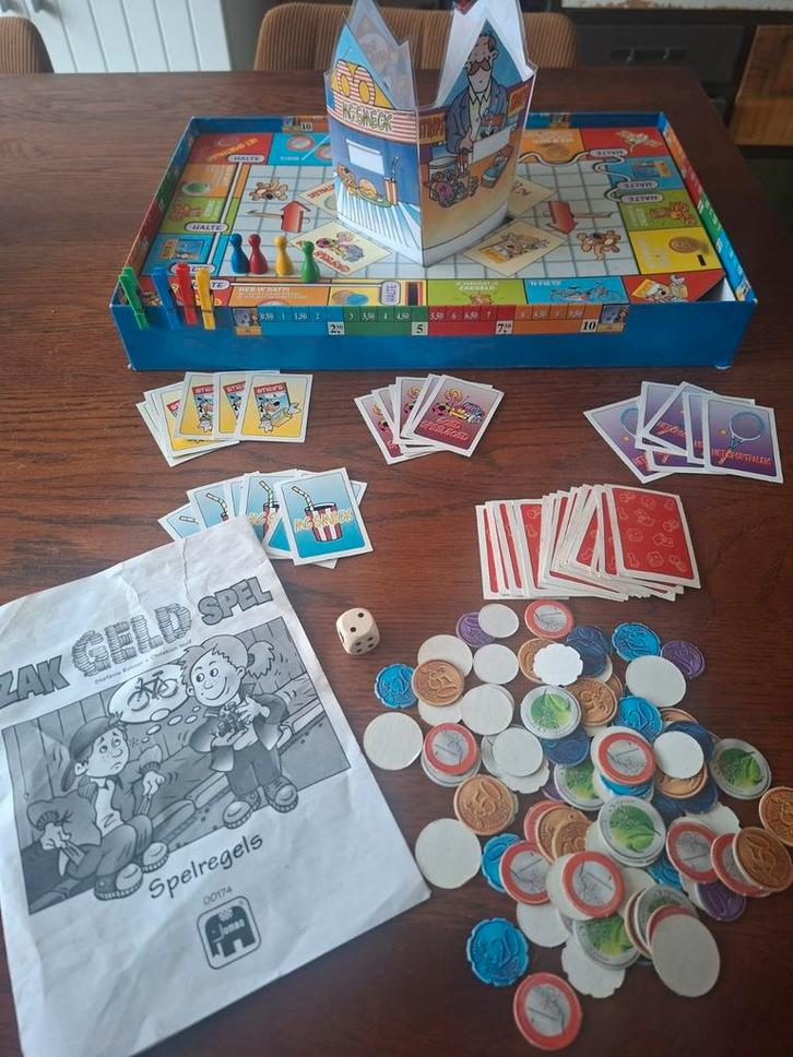 Het Zakgeld Spel - Jumbo, Hobby en Vrije tijd, Gezelschapsspellen | Bordspellen, Gebruikt, Een of twee spelers, Drie of vier spelers