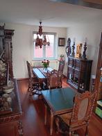 Antieke tafel kaarttafel sidetable uit inboedel, Ophalen