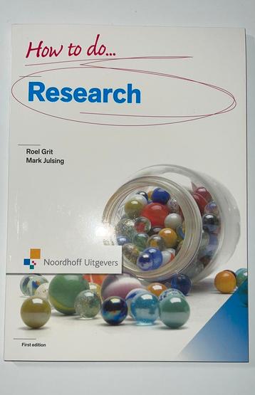 Mark Julsing - How to do research beschikbaar voor biedingen