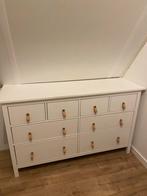 Hemnes Ladekast met 8 laden, Ophalen, Overige materialen, Gebruikt, 100 tot 150 cm