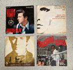 Vier Singles Italiaanse Artiesten 70 er jaren TEAB, Gebruikt, Verzenden, 7 inch, Single