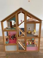 Hema houten poppenhuis, Kinderen en Baby's, Speelgoed | Poppenhuizen, Ophalen, Gebruikt, Poppenhuis