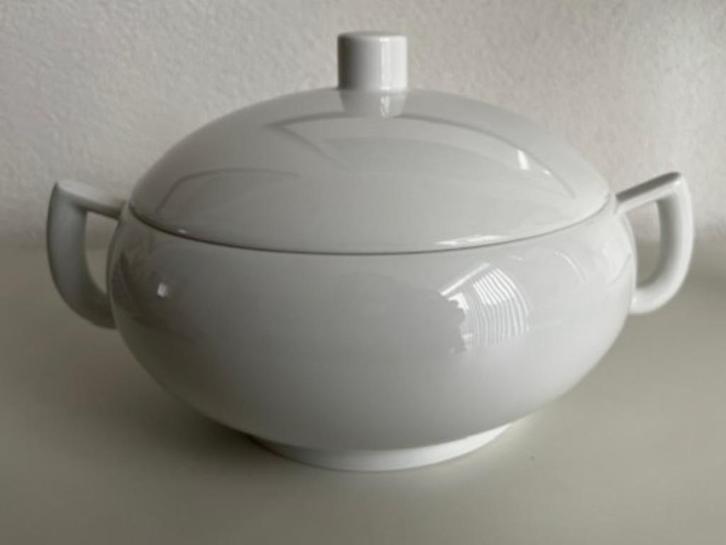 Arzberg City White River dekschaal ZGAN – Lutz Rabold, Huis en Inrichting, Keuken | Servies, Zo goed als nieuw, Schaal of Schalen