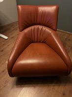 Leolux Fauteuille, Huis en Inrichting, Fauteuils, Ophalen, 100 tot 125 cm, Leer, Zo goed als nieuw