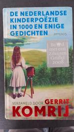 De Ned. Kinderpoëzie in 1000 en enige gedichten Komrij, Gelezen, Ophalen of Verzenden