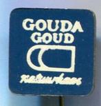 7 Gouda goud kaas speldjes ( K_108 - 111 ), Verzamelen, Speldjes, Pins en Buttons, Verzenden, Zo goed als nieuw, Merk, Speldje of Pin