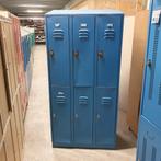 intensief gebruikte stalen 6-drs lockerkast 180x90x50 cm, Ophalen, Gebruikt