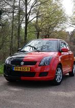 Suzuki Swift 1.3 3D 2009 Zwart, Auto's, Zwart, Origineel Nederlands, Handgeschakeld, 1000 kg