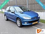Peugeot 206 1.4 Génération NAP/NWE APK/AIRCO/CRUISE CONTRO, Auto's, Voorwielaandrijving, 4 cilinders, Blauw, Origineel Nederlands