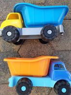 2 stuks speelgoedauto's zandbak speelauto kiepauto, Zo goed als nieuw, Ophalen