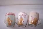 3 Vintage Forever Friends mokken. Hoogte 8 cm. Zie foto's., Ophalen of Verzenden, Zo goed als nieuw