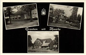 Groeten uit Haarlo - 3 afb Bondshotel ANWB - 1961 gelopen beschikbaar voor biedingen