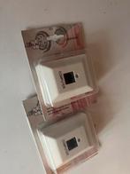 Ethernet Aansluitbox / Wandcontactdoos 2x, Ophalen of Verzenden, Nieuw, Intern