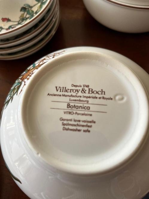 TE KOOP zeer mooi VILLEROY & BOCH Botanica servies, Huis en Inrichting, Keuken | Servies, Zo goed als nieuw, Compleet servies