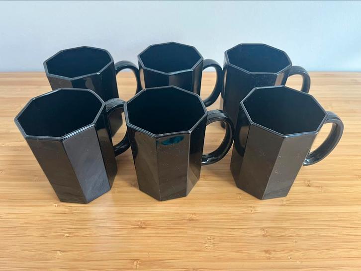 Arcorok mokken, kopjes, espressokopjes en schotel, Huis en Inrichting, Keuken | Servies, Zo goed als nieuw, Kop(pen) en/of Schotel(s)