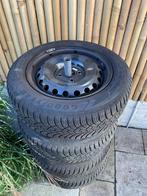 Overcompleet winterbanden met stalen velgen, Ophalen of Verzenden, Zo goed als nieuw