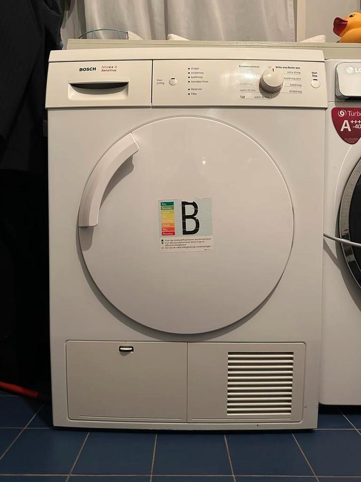 Bosch Maxx 6 Sensitive Condensdroger droger, Witgoed en Apparatuur, Wasdrogers, Gebruikt, Condens, Voorlader, 6 tot 8 kg, 85 tot 90 cm