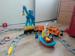 Duplo goederentrein met uitbreiding 10875 + 10882 compleet, Kinderen en Baby's, Speelgoed | Duplo en Lego, Ophalen of Verzenden