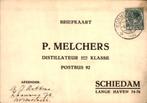 Schiedam - P. Melchers - 1932, Verzamelen, Ophalen of Verzenden, 1920 tot 1940, Gelopen, Zuid-Holland