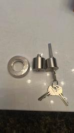 LIPS cilinder voor oplegslot nieuw (1754), Verzenden, Nieuw, Chroom, Slot
