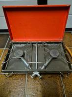 vintage 2-pits gasstel en gaskacheltje, Ophalen of Verzenden, Gebruikt