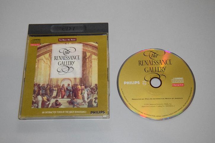 Philips CDi : The Renaissance Gallery, Spelcomputers en Games, Games | Overige, Zo goed als nieuw, Puzzel en Educatief, 1 speler