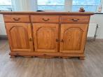 Massief grenen buffetkast, Ophalen, Gebruikt, 100 tot 150 cm, Scandinavisch
