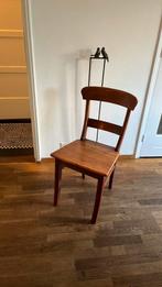 Teakhouten eetkamerstoelen 6 stuks, Huis en Inrichting, Stoelen, Bruin, Ophalen of Verzenden, Zo goed als nieuw, Vijf, Zes of meer stoelen