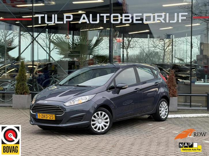 Ford Fiesta 1.0 Style 5 Deurs Airco Nav Bluetooth Dealer NAP, Auto's, Ford, Bedrijf, Te koop, Fiësta, ABS, Airbags, Airconditioning