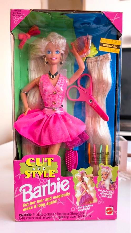 Cut and Style Knip en Kam Barbie New 1995. Biedingen welkom!, Kinderen en Baby's, Speelgoed | Poppen, Nieuw, Barbie, Ophalen of Verzenden