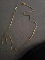 Gouden Monet Ketting, Sieraden, Tassen en Uiterlijk, Kettingen, Ophalen of Verzenden