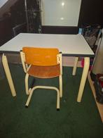 Peuter school bureautje en stoel, Kinderen en Baby's, Kinderkamer | Tafels en Stoelen, Ophalen, Gebruikt, Tafel(s) en Stoel(en)