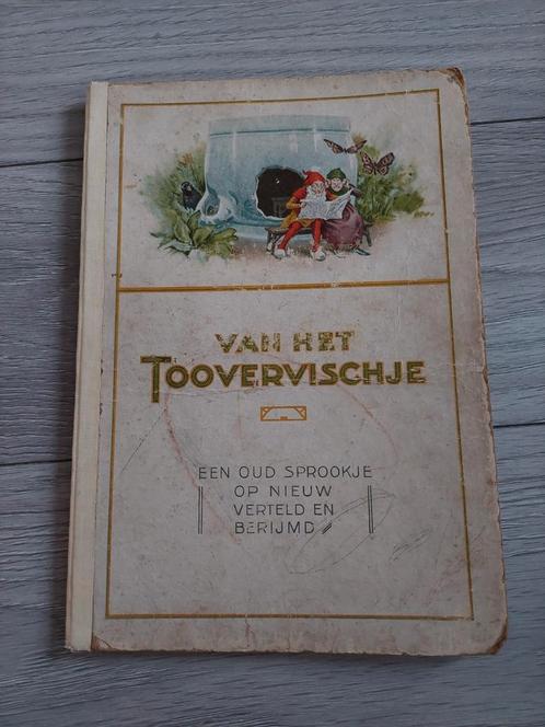 Van het Toovervischje ALLEREERSTE uitgave 1922 Van Nelle, Antiek en Kunst, Antiek | Boeken en Bijbels, Ophalen of Verzenden