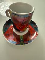 Yong Kop en Schotel - Kunstzinnig Design, Huis en Inrichting, Keuken | Servies, Keramiek, Ophalen of Verzenden, Zo goed als nieuw