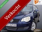 Volkswagen Polo 1.2 Airco 5drs mooie auto!, Voorwielaandrijving, 989 kg, Blauw, 1198 cc