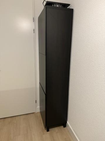 Ikea BESTA kast zwartbruin 60x41,4x202 cm