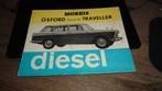 Folder  MORRIS OXFORD Series VI TRAVELER, Verzenden, Gelezen, Overige merken
