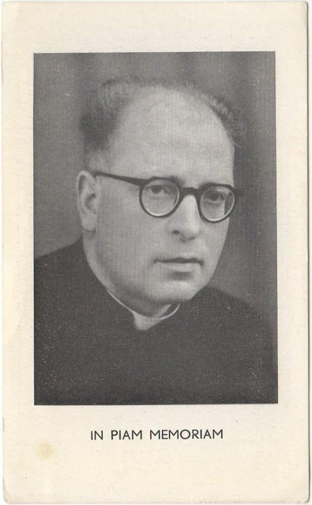 Best/Dreumel kapelaan M. Teunissen 1908 Nunen + 1954 Tilburg, Verzenden