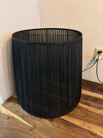 Zwarte Lampenkap - Plissé Design, Huis en Inrichting, Lampen | Lampenkappen, Ophalen, Gebruikt, Zwart, Rond