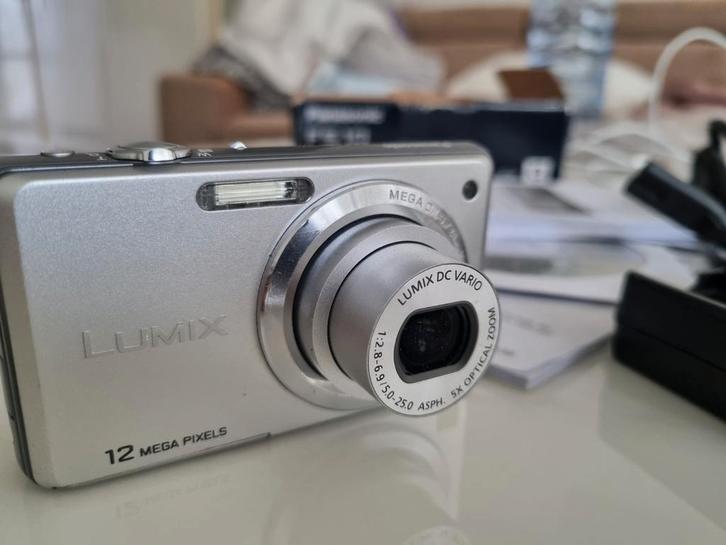 Lumix Compact Camera - 12MP, 5x Zoom, Audio, Tv en Foto, Fotocamera's Digitaal, Gebruikt, Compact, 4 t/m 7 keer, Ophalen of Verzenden